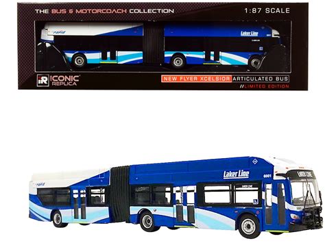 New Flyer Xcelsior XN60 Articulated Bus The Rapid "Laker Line" (Grand ...