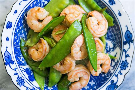 Shrimp with Snow Peas Recipe