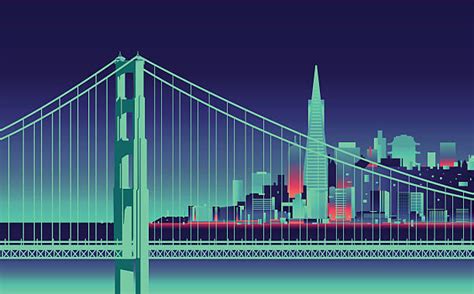 Best San Francisco Skyline Illustrations, Royalty-Free Vector Graphics & Clip Art - iStock