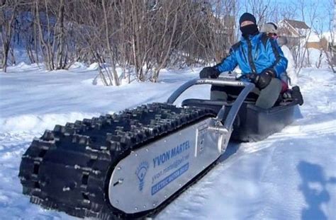 The incredible MTT-136 All Terrain Sled | WordlessTech | Snow vehicles, Snowmobile, Vehicles