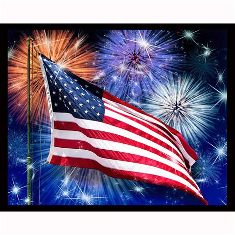 Joao Moto Taxi: American Flag And Fireworks Images / American Flag Waving For A National Holiday ...