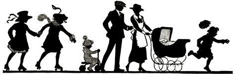 Family Reunion Clip Art Black And White