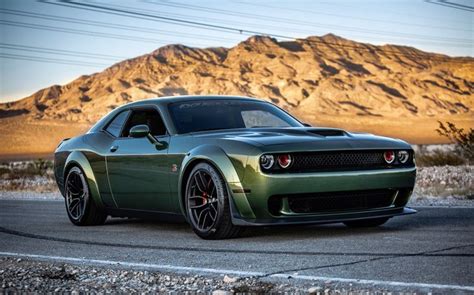 F8 Green Widebody Challenger | Dodge challenger srt hellcat, Dodge ...