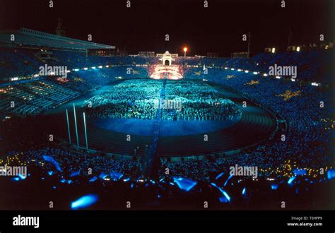 1992 olympics opening ceremony hi-res stock photography and images - Alamy