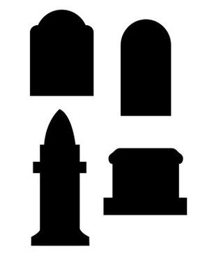 Tombstone Outline - ClipArt Best