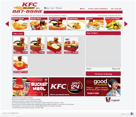 KFC Online Delivery - neknekenken