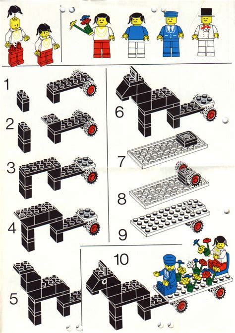 Old LEGO® Instructions | letsbuilditagain.com