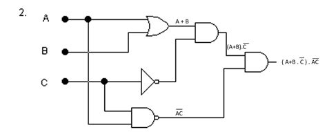 Logic Gates Electric Schematic Diagram