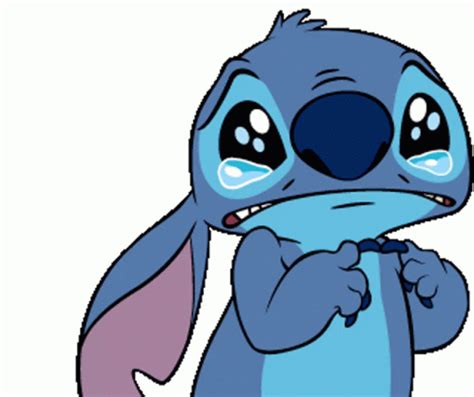 Stitch cry sticker stitch cry sad discover share gifs – Artofit