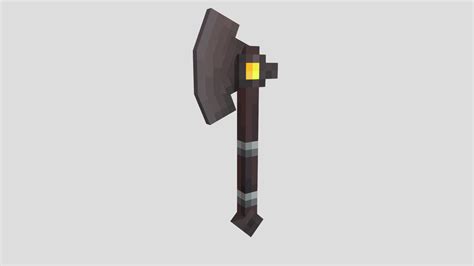 Netherite Axe - V Pack - 3D model by eduardobugia [05343c5] - Sketchfab