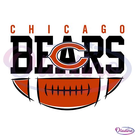 Chicago Bears Football Team svg Digital File, Chicago Bears Logo svg