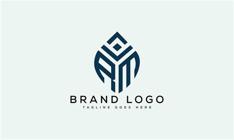 letter MR logo design vector template design for brand. 34894856 Vector ...