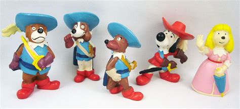 Dogtanian And The Three Muskehounds - Disvenda Pvc Figures set ...