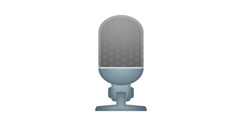 🎙️ Studio Microphone Emoji