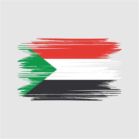 Sudan flag Design Free Vector 11382765 Vector Art at Vecteezy