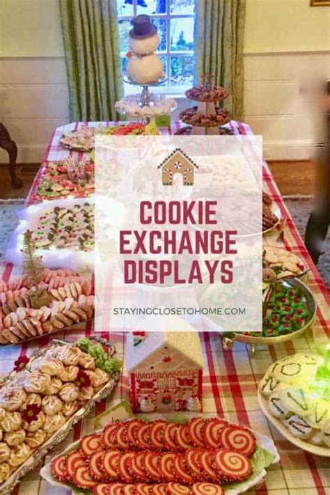 Best Cookie Exchange Cookie Displays - Staying Close To Home