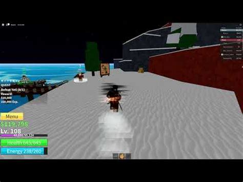 Blox Fruits Defeating Yeti boss - YouTube