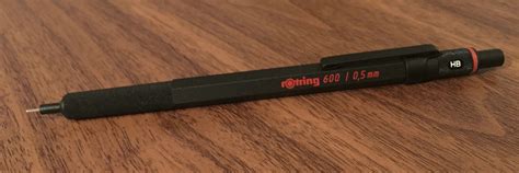 Another Modern Classic: The Rotring 600 Pencil — The Gentleman Stationer