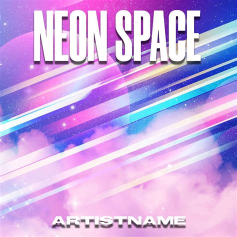 Neon Space Album Cover Art • Buy Cover Artwork