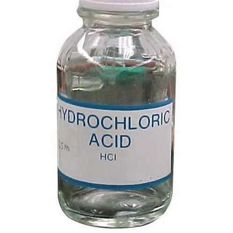 Hydrochloric Acid, Hcl, Cas No- 7647-01-0, Liquid at best price in Vadodara