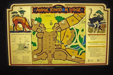 Animal Kingdom Lodge Map | A map of Disney's Animal Kingdom … | Flickr