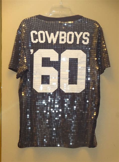 Dallas Cowboys Sequin Jersey - JERSEYZA