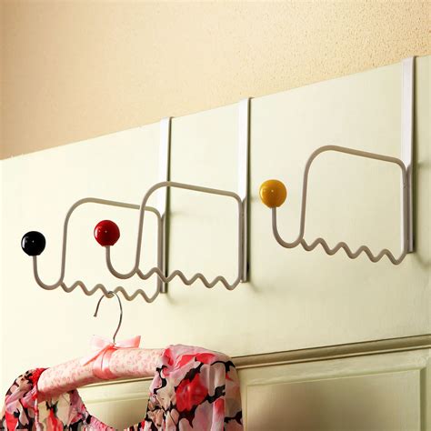 over Door iron hanger rack shelf hook bag hanger clothes coat hanger ...