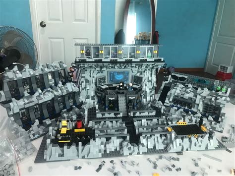 Lego Batcave moc | Cool lego creations, Lego creations, Cool lego