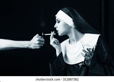 117 Nuns Smoking Black White Images, Stock Photos, 3D objects, & Vectors | Shutterstock