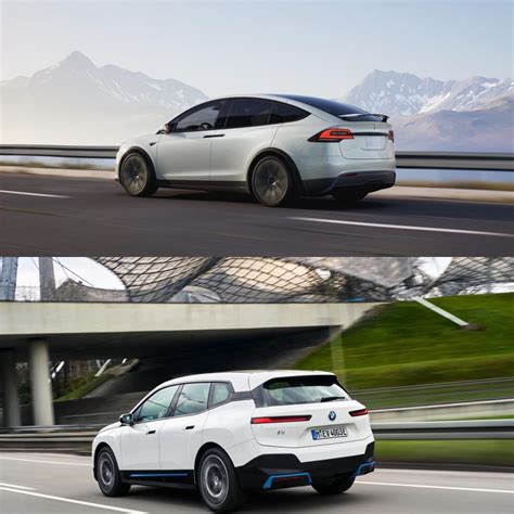 Photo Comparison: BMW iX xDrive50 vs Tesla Model X