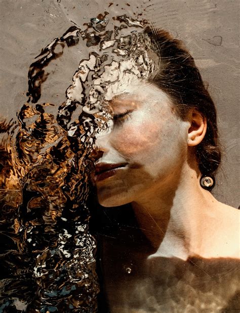 Marta Syrko Uses Water and Glass for Creative Portrait Photography