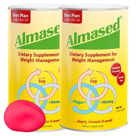 Almased Meal Replacement Shakes -Soy Protein Powder for Weight Loss ...