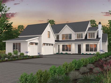 Mark Stewart Street of Dreams 2018 Design | Traditional house plans, Modern farmhouse exterior ...