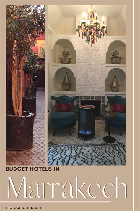 7 Budget Hotels In Marrakech to Help You Save on Your Vacation - MarocMama