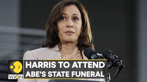 Kamala Harris Asia Tour: US VP Kamala Harris to attend Shinzo Abe's state funeral in Japan ...