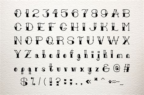 Old school font :: Behance