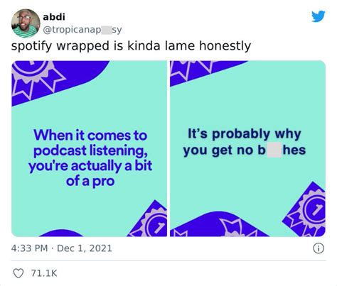 People Are Cracking Up At These 45 Spotify Wrapped 2021 Memes And Reactions