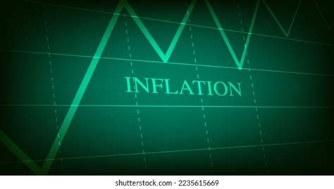 Uptrend Chart Words Inflation On Green Stock Vector (Royalty Free) 2235615669 | Shutterstock