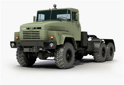 kraz 260 3d model