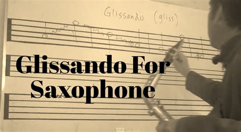 Saxophone Effect: Glissando "Get Those Fingers Moving!" - YouTube