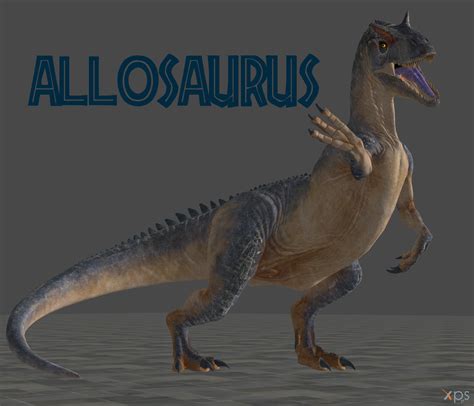 Allosaurus (Evolution) XNA DOWNLOAD. by Spinosaurusking875 on DeviantArt