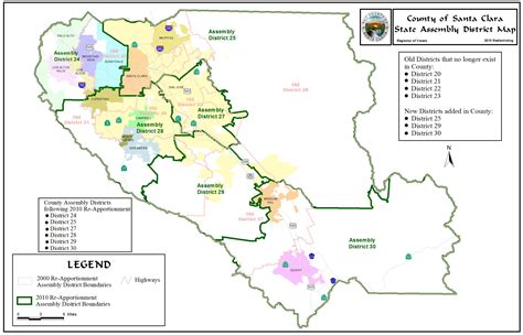 File:california County Map (Santa Clara County Highlighted).svg - Santa Clara California Map ...