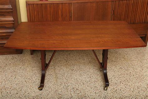 Exceptional Walnut Convertible Coffee Dining Table at 1stDibs | convertible coffee to dining ...