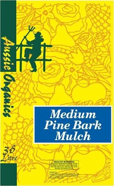 Medium Pine Bark Mulch - 30L | Bags | Mulches and More