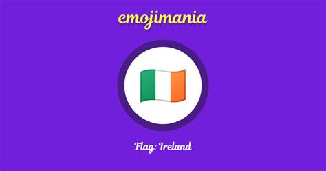 🇮🇪 Flag: Ireland emoji Copy & Paste - Emojimania