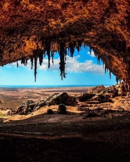 Socotra island has 52 caves and caves spread along the mountains on the island. : r ...