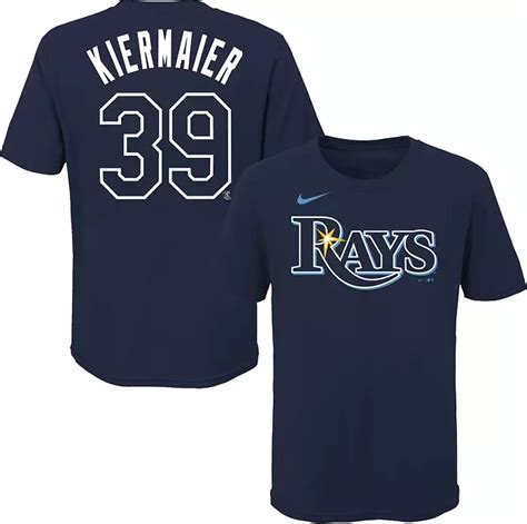 Majestic Cool Base MLB Tampa Bay Rays Baseball Jersey Youth Large ...