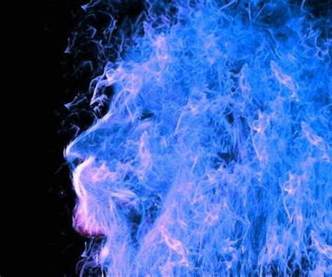 Blue Fire Lion Wallpaper - Download to your mobile from PHONEKY