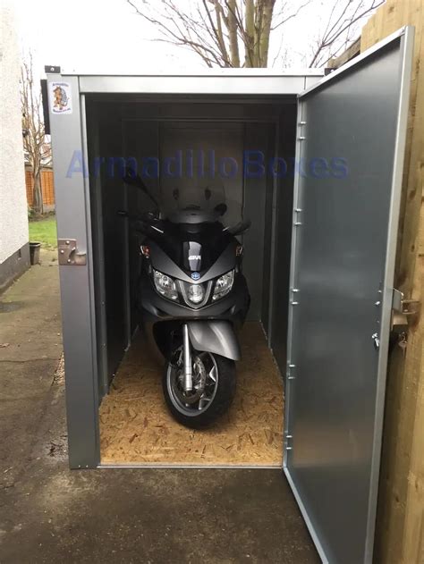 6ft Motorcycle storage shed large motorcycle security motorbike storage ...