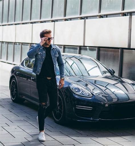 20 Cool And Masculine Men Styles With Sporty Cars | Fashionlookstyle.com | Inspiration Your ...